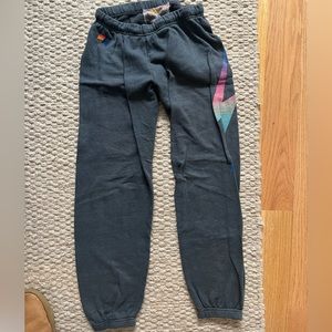Aviator nation navy sweatpants